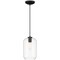 Access Lighting Clarity, LED Pendant, Black Finish, Clear Glass 29010LEDDLP-BL/CLR - alternate 3